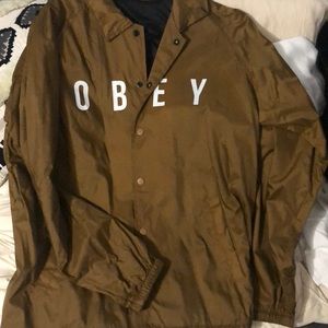 Obey windbreaker jacket